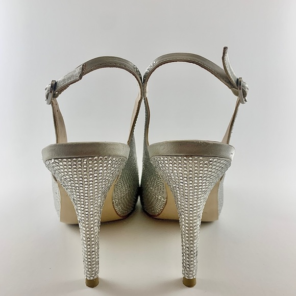 Sling back crystal pumps - size 39 - Picture 8 of 10